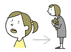 口呼吸は猫背を引き起こす